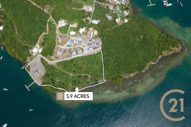 The Point Estate Waterfront Land The Point, Petit Calivigny, St.George